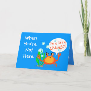 Carte Plage Buddies Love Miss You Card