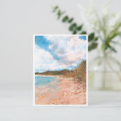 Carte Plage Côte Michiganaise Rivage (Debout devant)