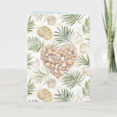 Carte Plage Côte Océan Bateau Ancre Anniversaire (Dos)