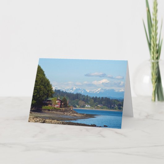 Carte Plage de Blank et Monts Olympiques (Devant)