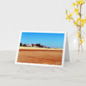 Carte Plage de Camber Sands, Sussex de l'Est, Angleterre (Fleur jaune)