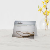 Carte Plage de chant (Fleur jaune)