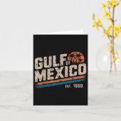 Carte Plage De Coucher De Soleil Retro 90s Gulf Of Usa A (Fleur jaune)