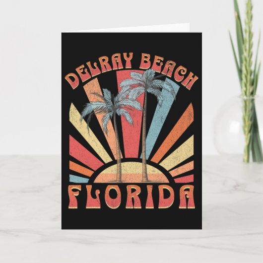 Carte Plage de Delray _2 (Devant)