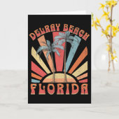 Carte Plage de Delray _2 (Fleur jaune)