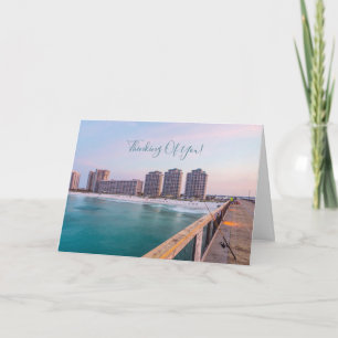 Carte Plage De La Navarre Début Floride Pêche Pensée De 