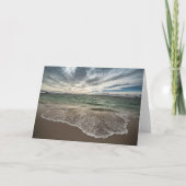 Carte Plage de l'île de Sommaroy Norvège (Devant)