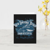 Carte Plage de New Smyrna morsure de requin catal du mon (Fleur jaune)