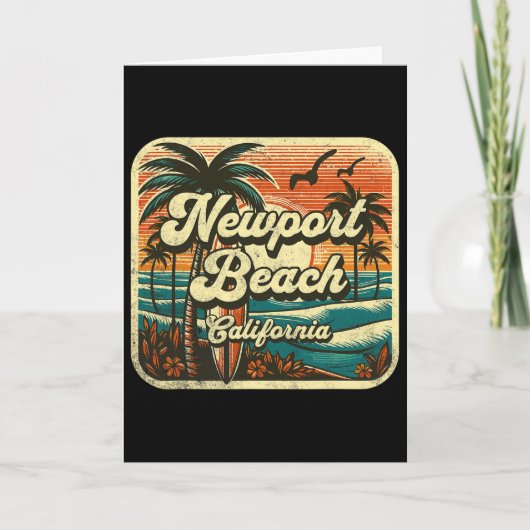Carte Plage de Newport _7 (Devant)