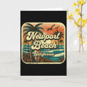 Carte Plage de Newport _7 (Fleur jaune)
