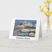 Carte Plage de Positano (Fleur jaune)