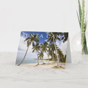 Carte Plage de Punta Cana   Joyeux anniversaire