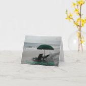 Carte Plage de Rosemary pour 2 (Fleur jaune)