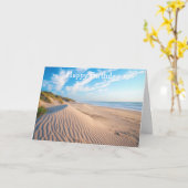 Carte Plage de sable (Fleur jaune)