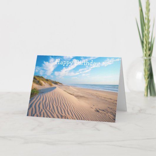 Carte Plage de sable (Devant)