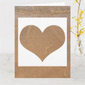 Carte Plage de sable océanique nautique cœur mignon  (Fleur jaune)