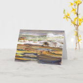 Carte Plage du Maine Coast (Fleur jaune)