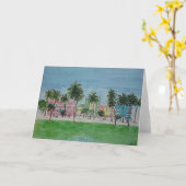 Carte Plage du sud (Fleur jaune)