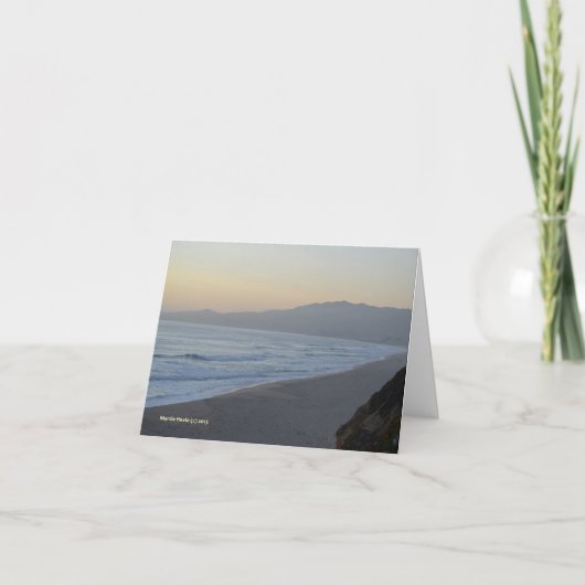 Carte Plage Dusky (Devant)