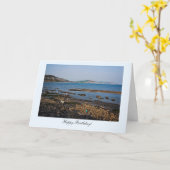 Carte Plage fossile de côte jurassique - joyeux (Fleur jaune)