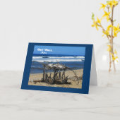 Carte Plage Ling-2, Va bien (Fleur jaune)