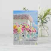 Carte Plage, Mariage, Réception, Table, Centerpi (Debout devant)