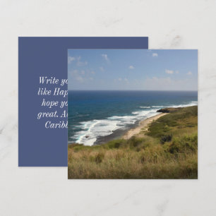 Carte Plage Mer Sable Nature Ciel Caraïbes Îles Vierges 