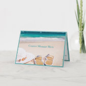 Carte Plage Océan Tranquille : Sunhat et Sandals Serenit (Devant)