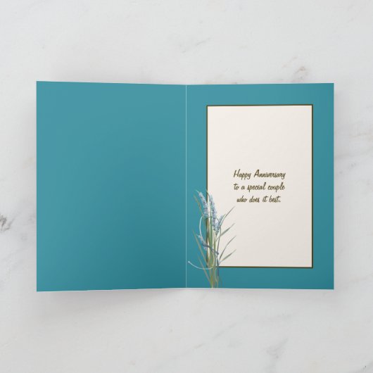 Carte Plage océane pour 30e anniversaire (Intérieur)