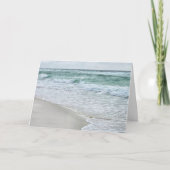 Carte Plage paisible (Devant)