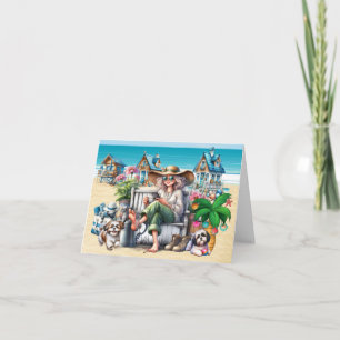 Carte Plage Personnel, Immobilier, Entreprise Noël