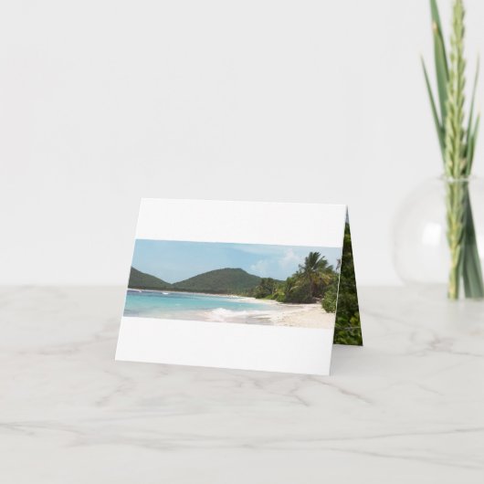 Carte Plage Porto Rico du flamenco de Culebra (Devant)