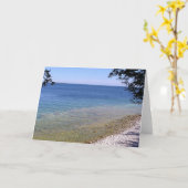 Carte Plage rocheuse (Fleur jaune)