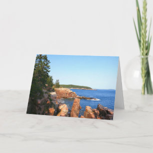 Carte Plage rocheuse d'Acadia près de Thunder Hole