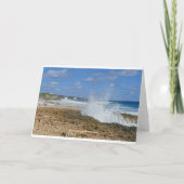 Carte Plage Rocky Bahamas (Dos)