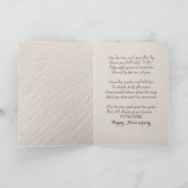 Carte Plage Starfish 58e anniversaire (Intérieur)