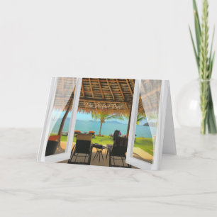 Carte Plage Sun Fun Tropics Magique Anniversaire