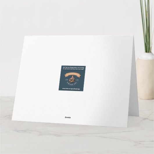 Carte Plage vintage (Dos)