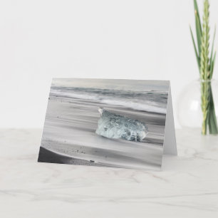 Carte Plage volcanique noire   Parc national de Vatnajok