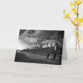 Carte Plages - Fête des pères art - Pêche (Fleur jaune)