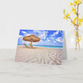Carte Plages tropicales | Plage de sable d'Aruba (Fleur jaune)