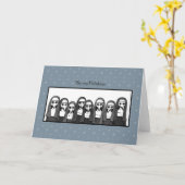 Carte Plague Doctor Mask Nonnes Déplaisant bizarre Goth (Fleur jaune)