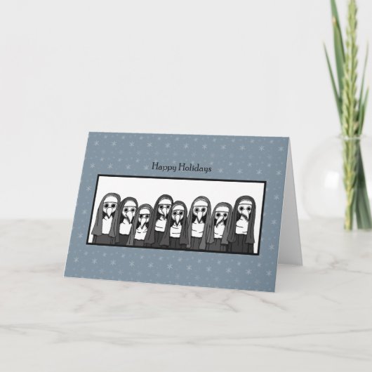 Carte Plague Doctor Mask Nonnes Déplaisant bizarre Goth (Devant)