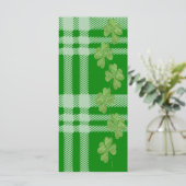 Carte Plaid et Clover vert (Debout devant)
