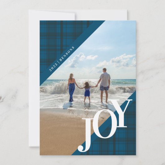 Carte Plaid JOY Diagonal (Devant)