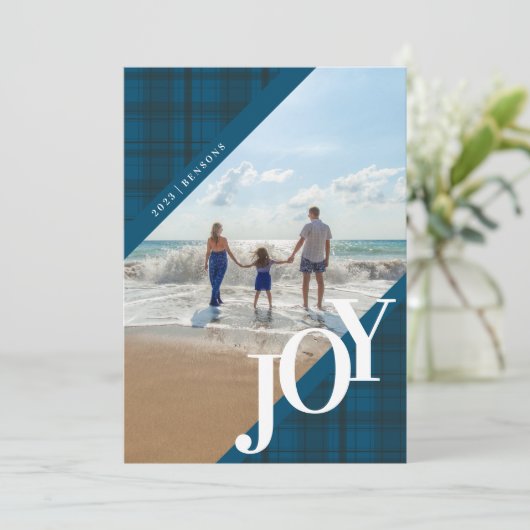 Carte Plaid JOY Diagonal (Debout devant)