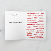 Carte Plaisanterie drôle interdite aux mineurs de (Intérieur)