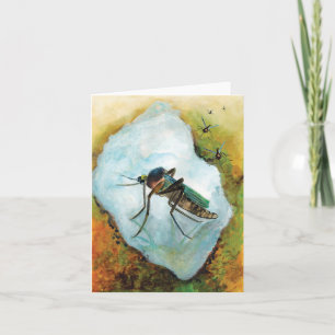 Carte Plaisir d'été des moustiques agaçants