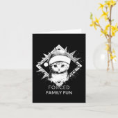 Carte Plaisir familial forcé (Fleur jaune)