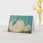 Carte Plaisir pour la plage de citrouille (Fleur jaune)